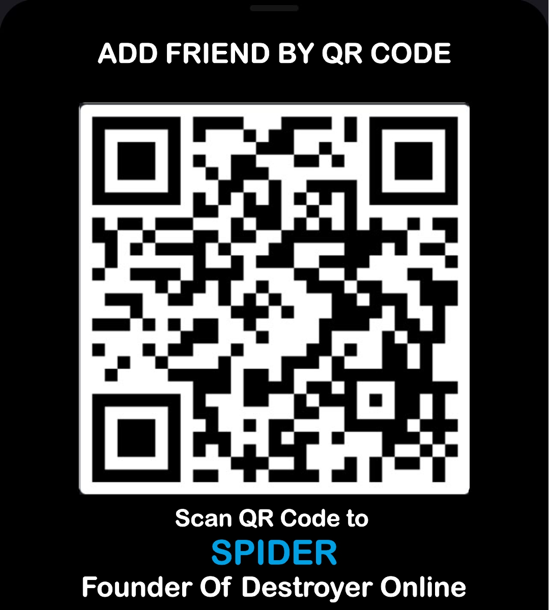 Spider Discord QR